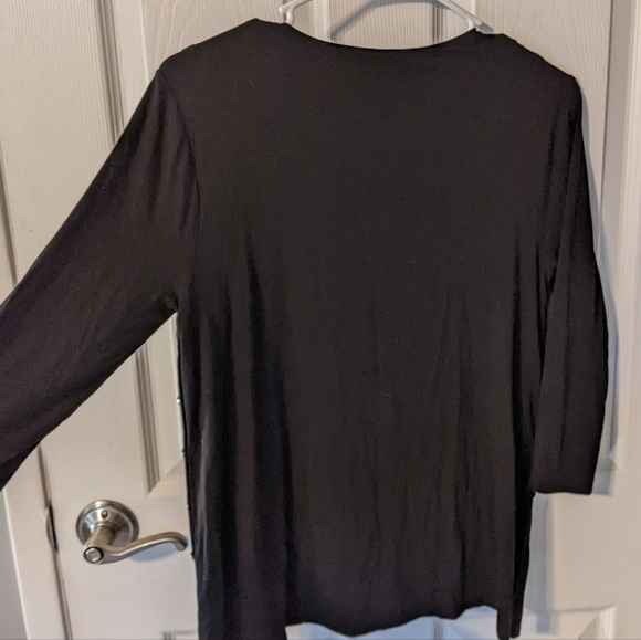 New White House Black Market Layered Button Detail Tunic Blouse Size XS - Picture 4 of 6